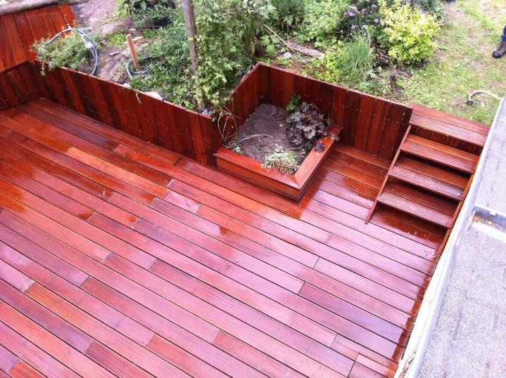 Installation terrasses Ermont