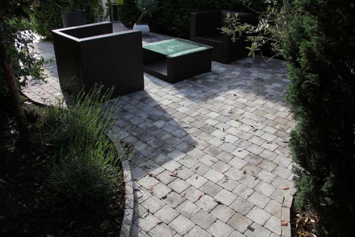 Pavage jardin Ermont